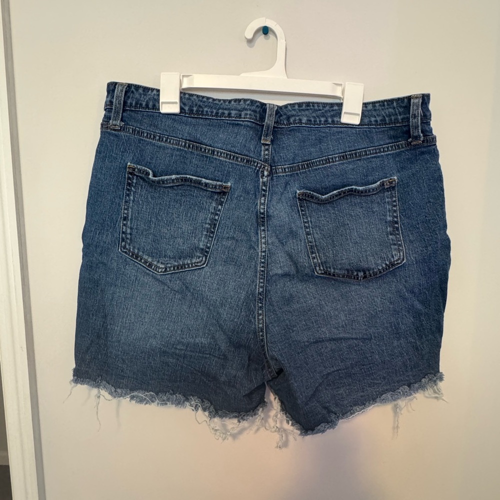 Classic Blue Denim Women's Shorts